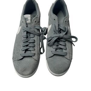 Nike Blazer suede grey shoes 10